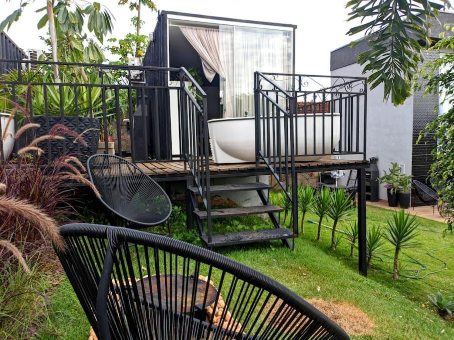 Tiny House Paraiso Minicasas Com Hidromassagem Pouso Alegre Dış mekan fotoğraf