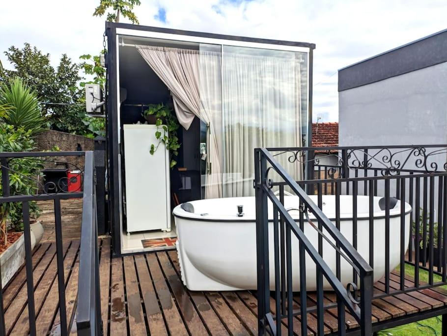 Tiny House Paraiso Minicasas Com Hidromassagem Pouso Alegre Dış mekan fotoğraf