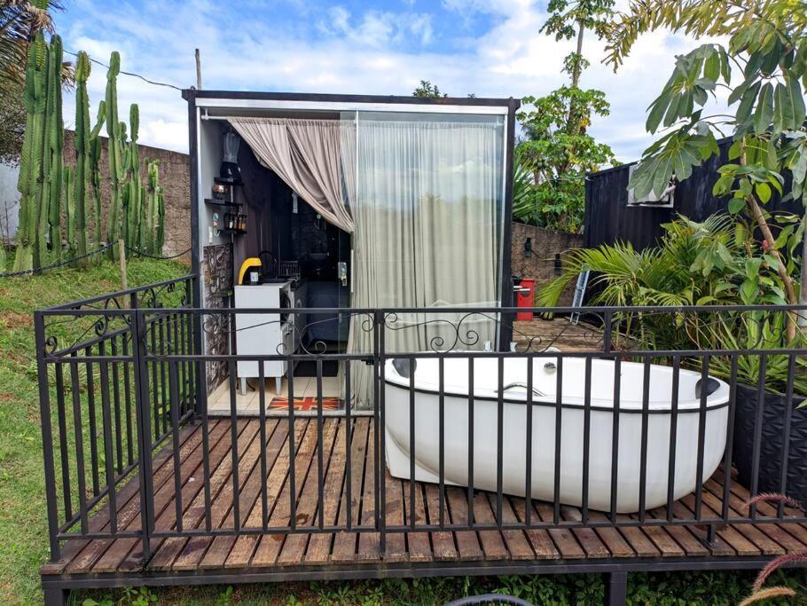 Tiny House Paraiso Minicasas Com Hidromassagem Pouso Alegre Dış mekan fotoğraf